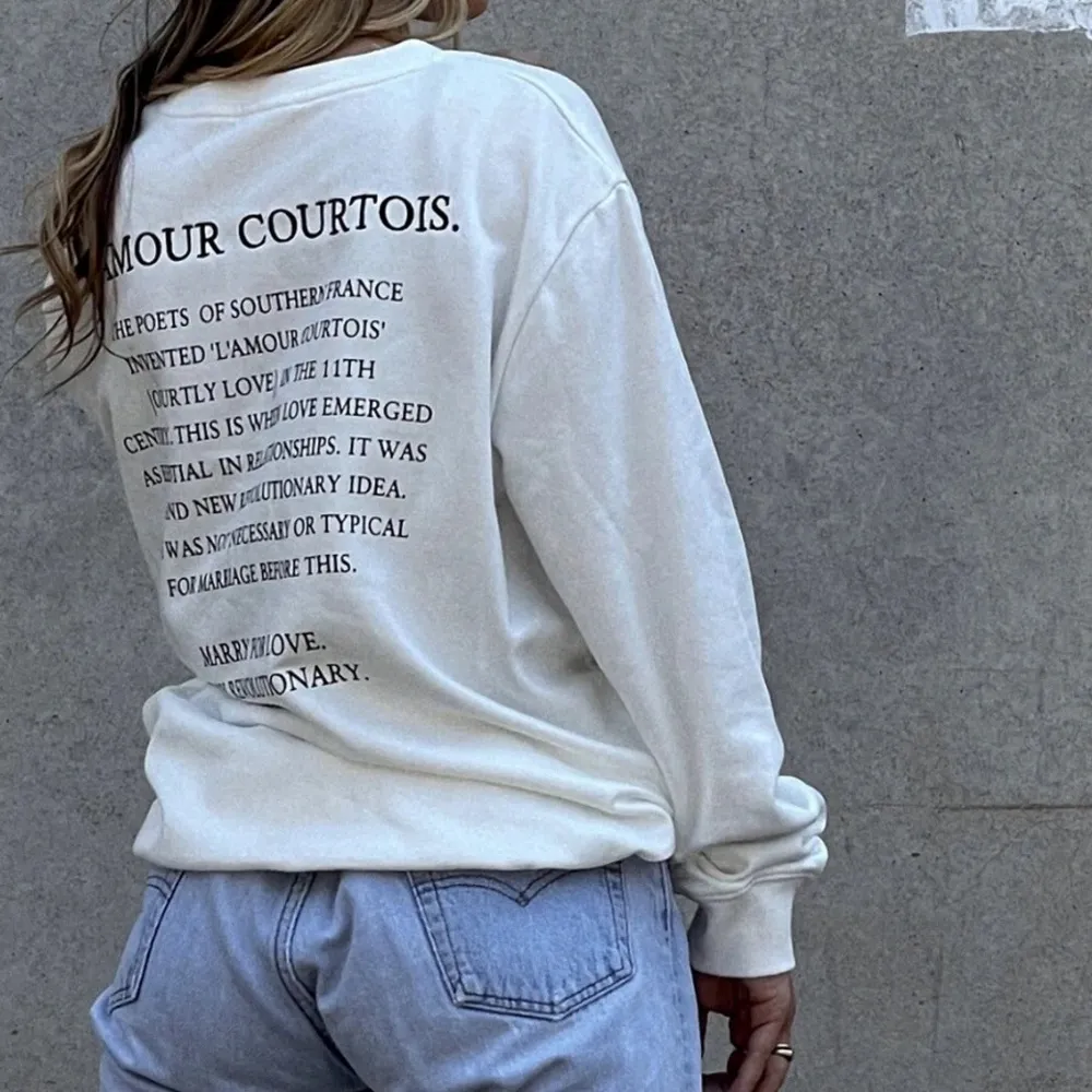 ODE TO LOVE ME SWEATSHIRT Blue Size undefined - Image 3