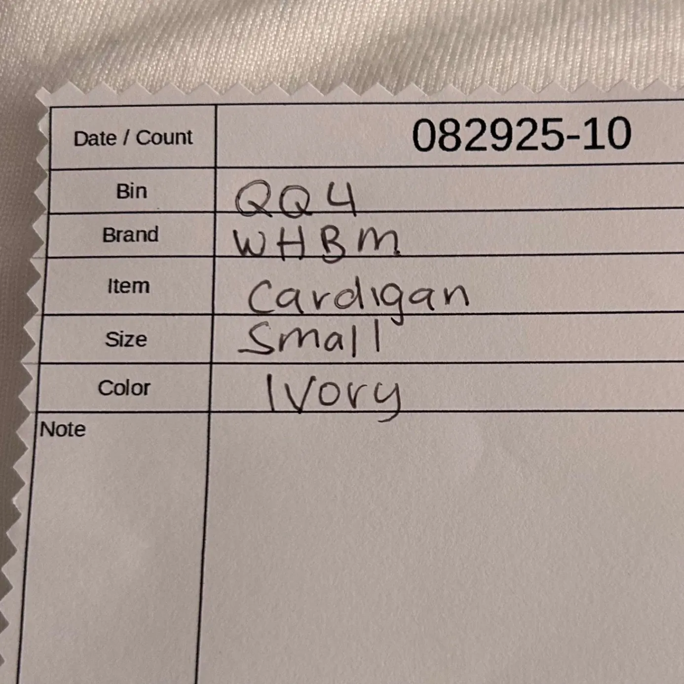 WHBM‎ Womans Cream Cardigan Small Duster Long Knit Ribbed Cozy Warm - Image 12