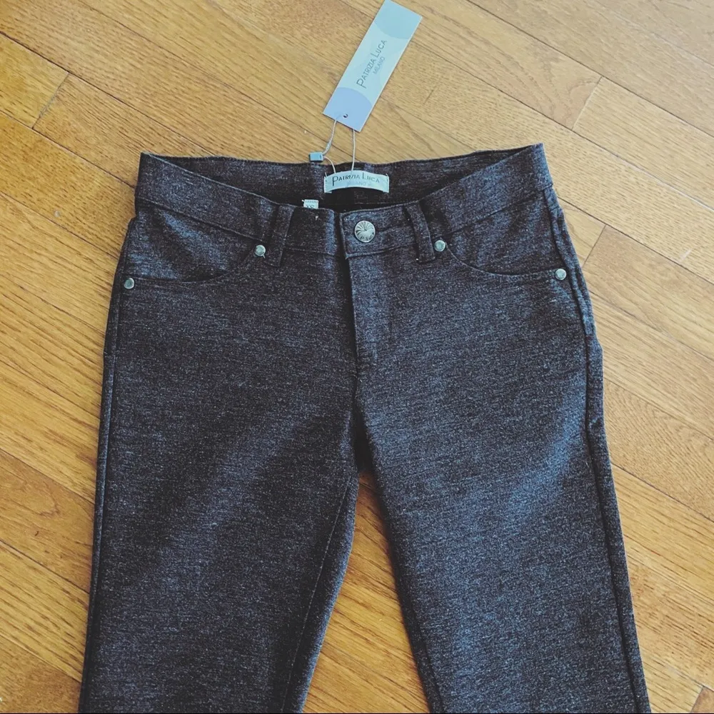 Patrizia Luca Milano Slim Leg Pants Gray Size XS - Image 4