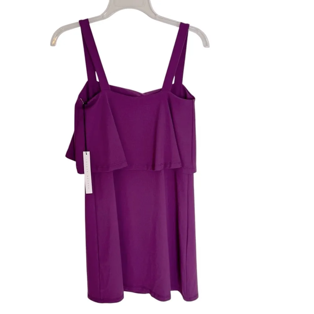 NWT Susana Monaco Mini Tank Dress in Concord Purple Size S - Image 3