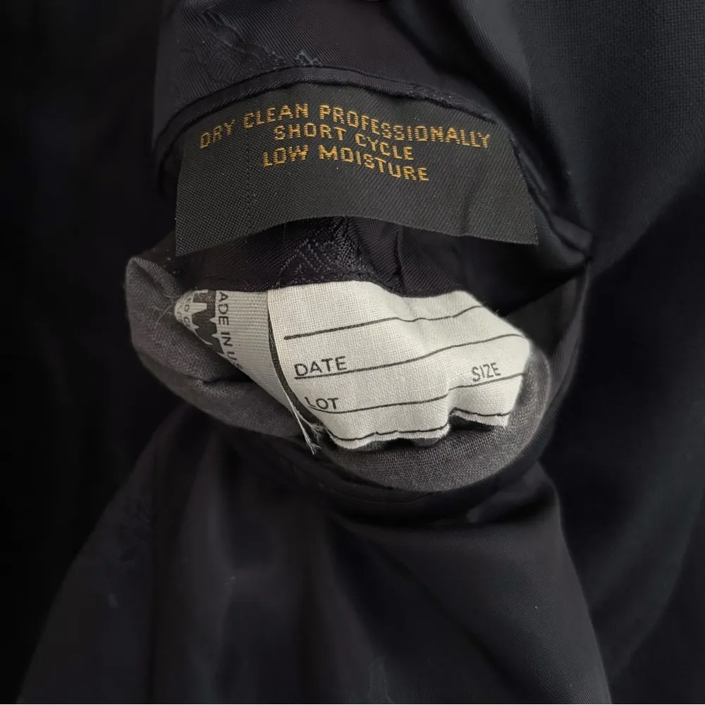 Vintage Burberry London Wool Blazer - Image 5