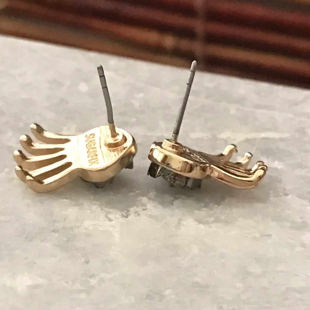 Sugarfix Druzy Post Gold Tone Earrings - Image 5