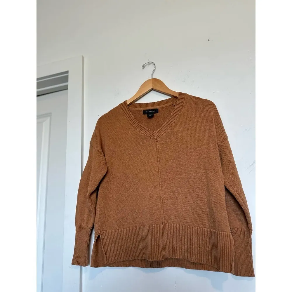 TAHARI Brown Fall Sweater​​​​​​​​​​​​ - Image 8