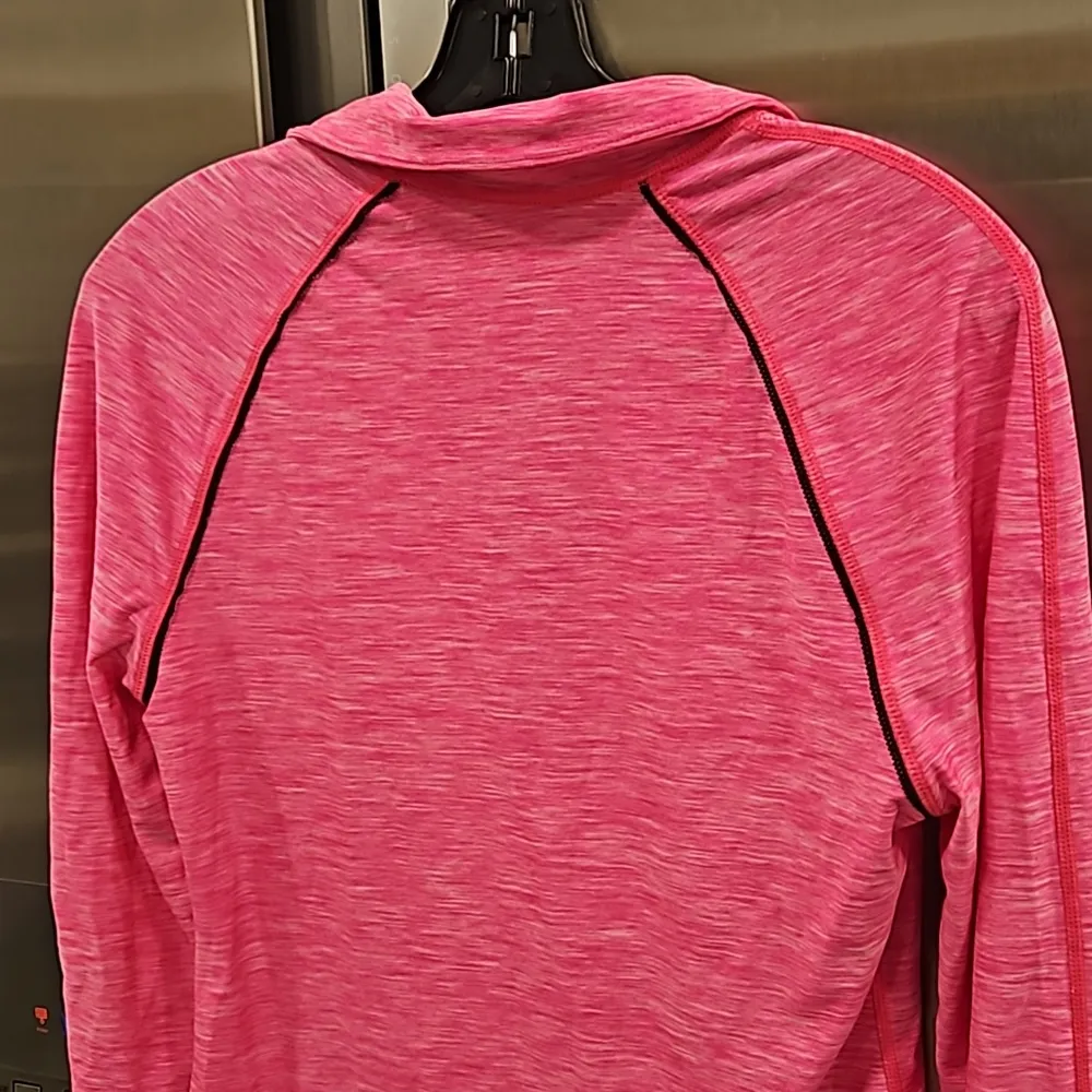 💕Z BY ZELLA💕 Fast Pace Half Zip Jacket ~ Pink Shockwave Medium NWOT - Image 4