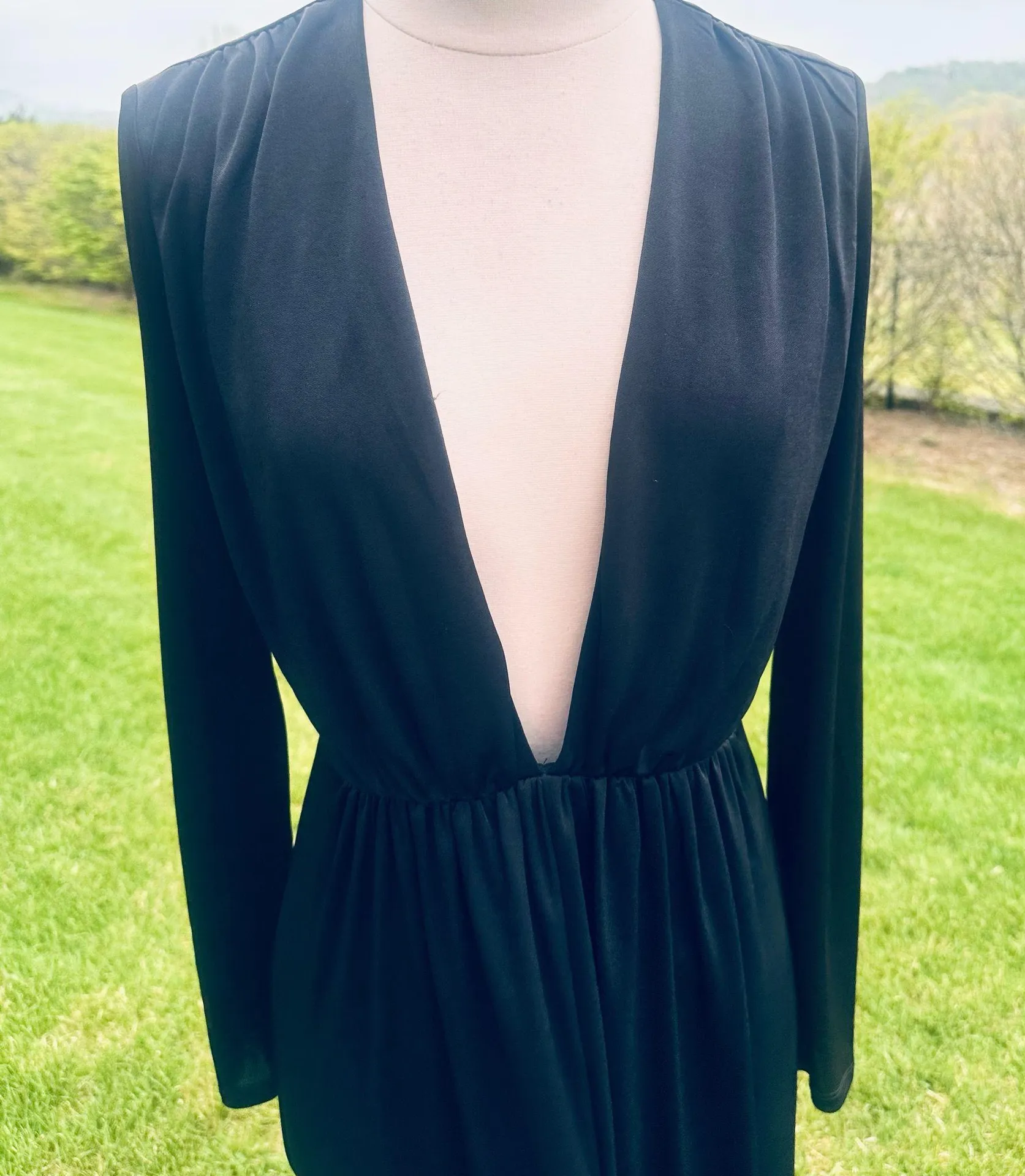 Express Black Maxi Dress - Image 7