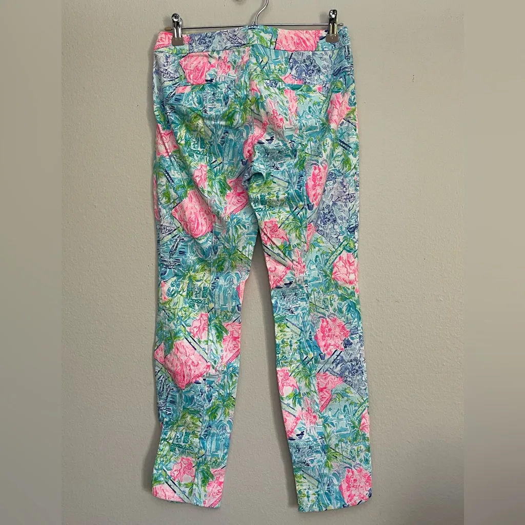 Lilly Pulitzer “Kelly Skinny Ankle Pants” Bohemian Queen size 2 - Image 4