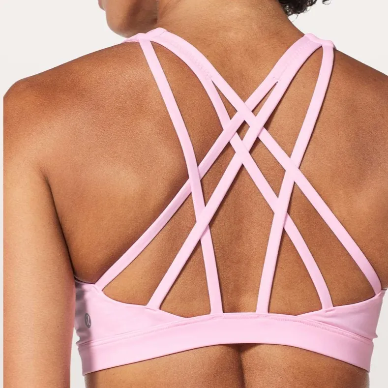 Lululemon 6 Free To Be Serene Bra in Miami Pink - Image 2