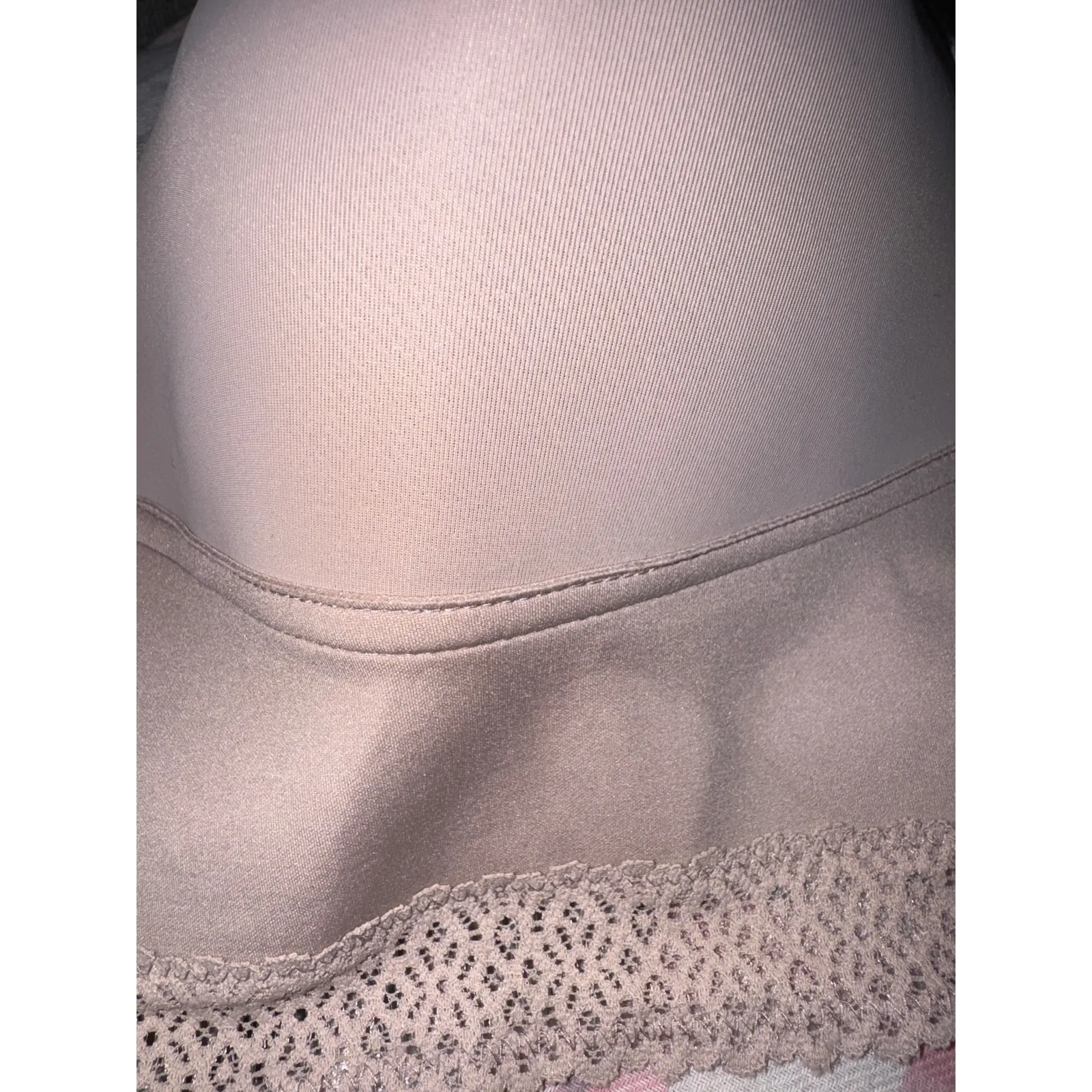 Brand New Maidenform Women's Size 2XL XXL Beige Large Trim Triangle Bra - Image 10