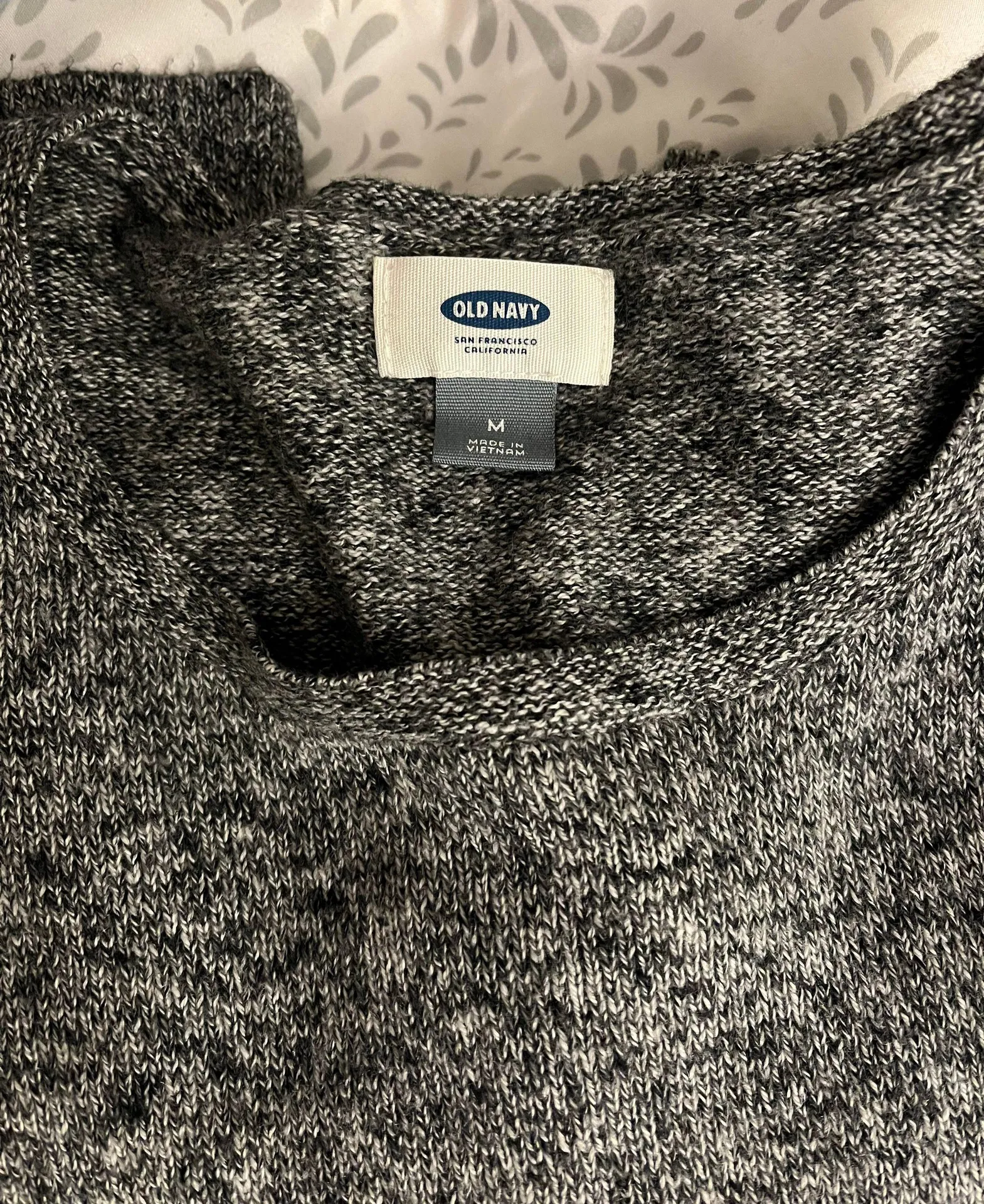 Old Navy Heather Gray Sweater - Image 2