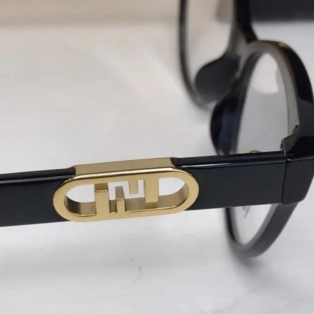 FENDI Demo Cat Eye Ladies Eyeglasses Item FE50026I 001 - Image 6