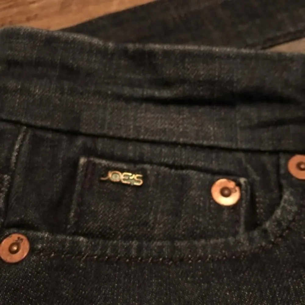 Joe's Jeans "Provocateur" Bootcut Boot Cut Jeans Size 25 Dark Blue Denim Quilted - Image 6