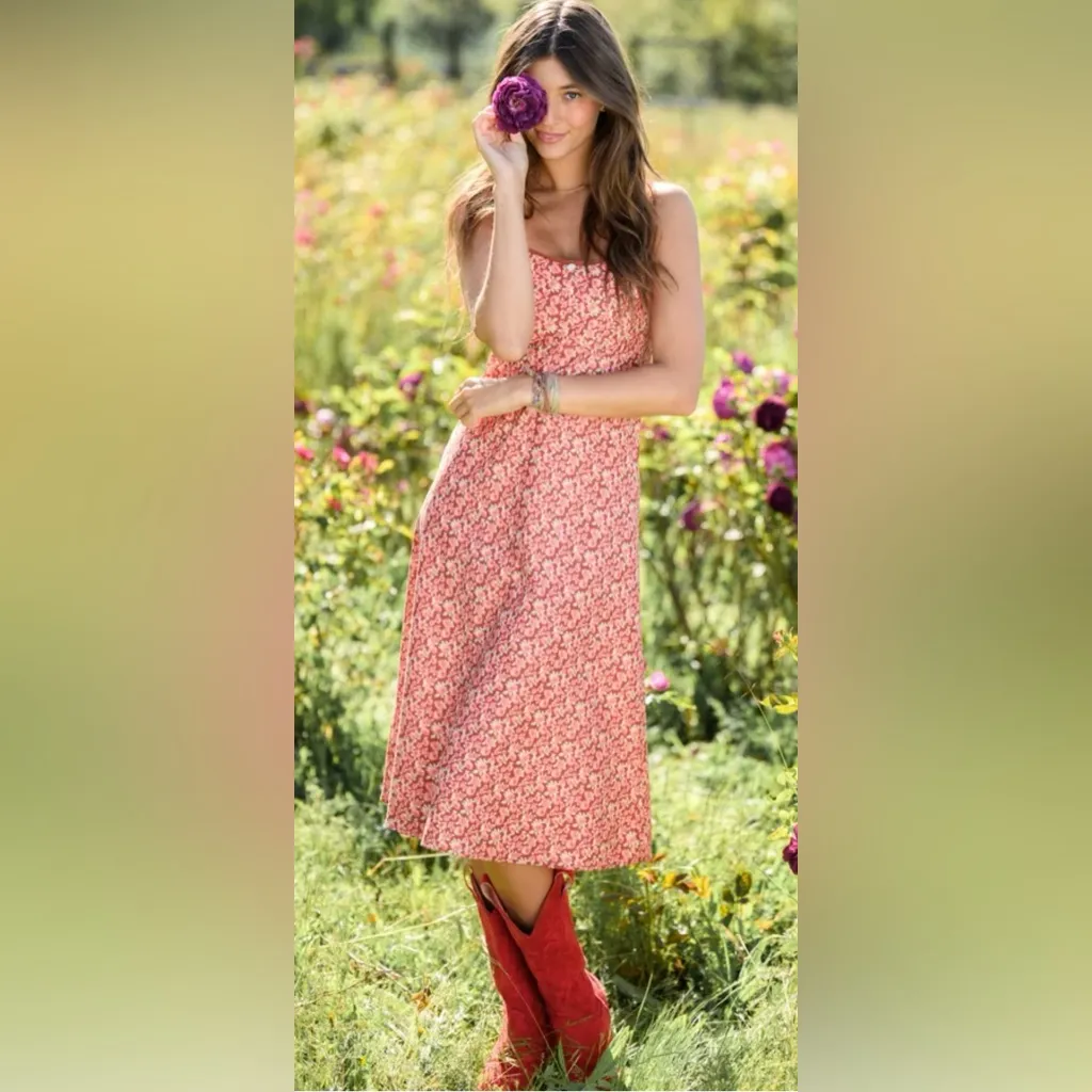 NWT Altar’d State Emerie Midi Dress XXSmall - Image 2