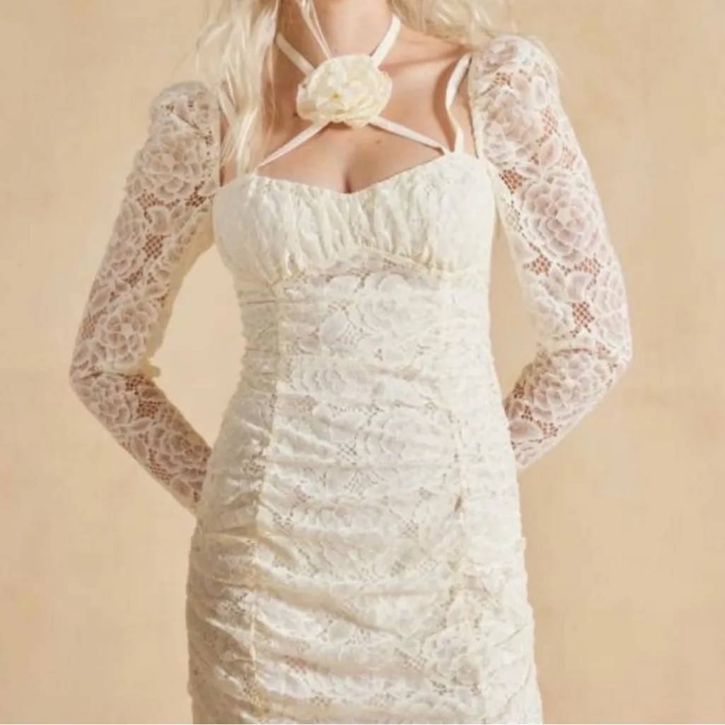 For Love & Lemons Belladonna Floral Long Sleeve Dress NWT Size Small Women’s - Image 5