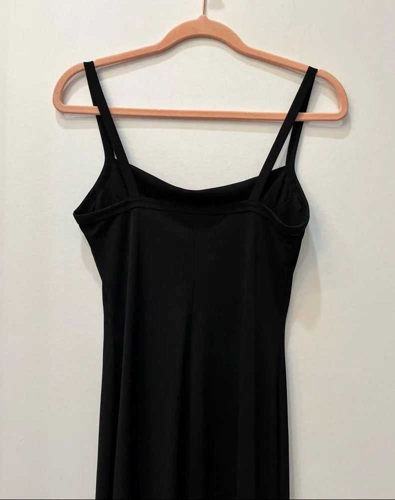 90s vintage retro “All that Jazz” black gown sz small - Image 4