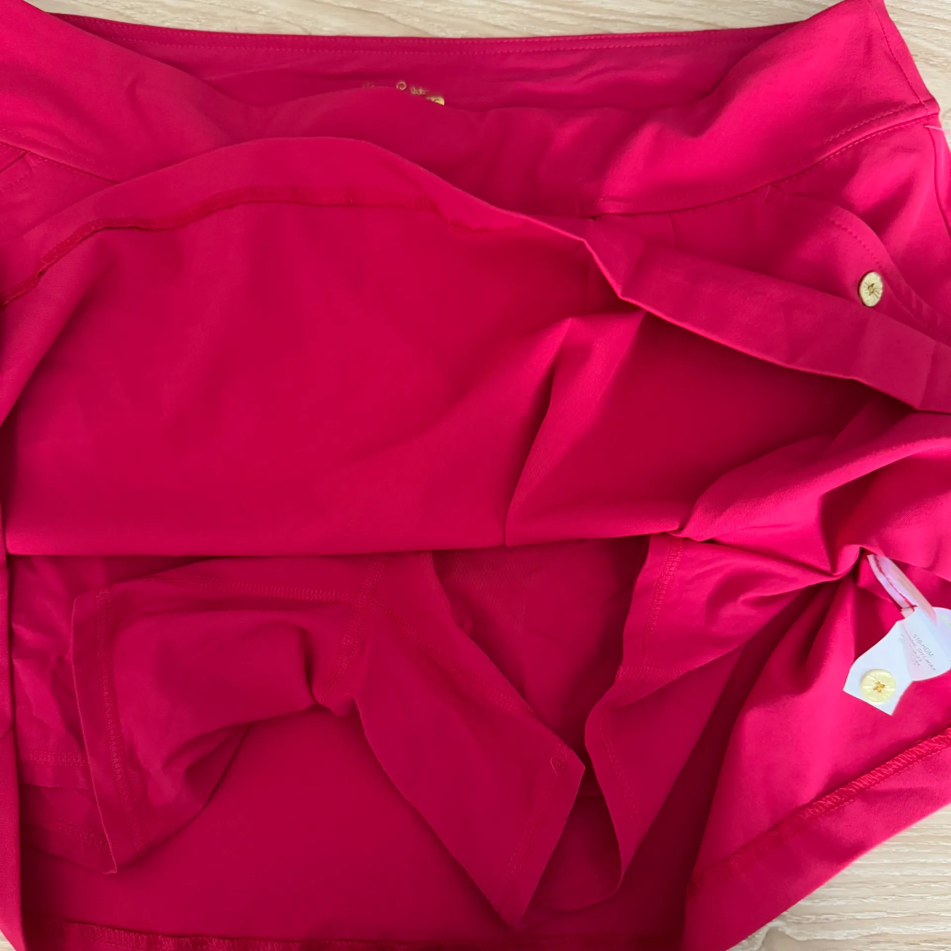 16 NEW Antibes Skort Poinsettia Red UPF 50+ Pleated - Image 8