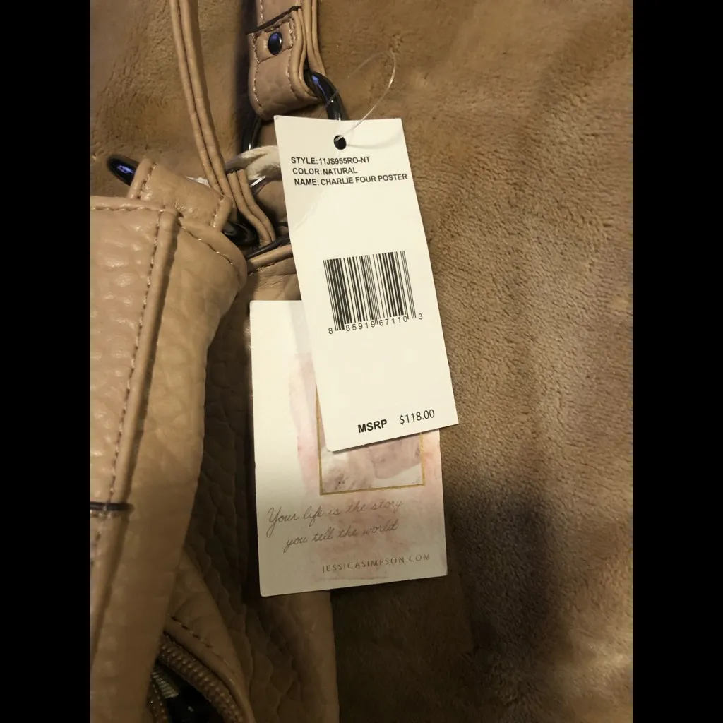 Jessica Simpson shoulder bag. New with tags. - Image 6