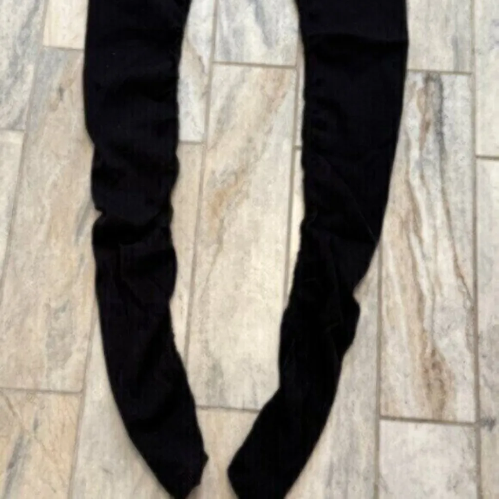 Alo Yoga women's S Goddess Gypset Ribbed Glossy Butterfly Activewear leggings - Image 4