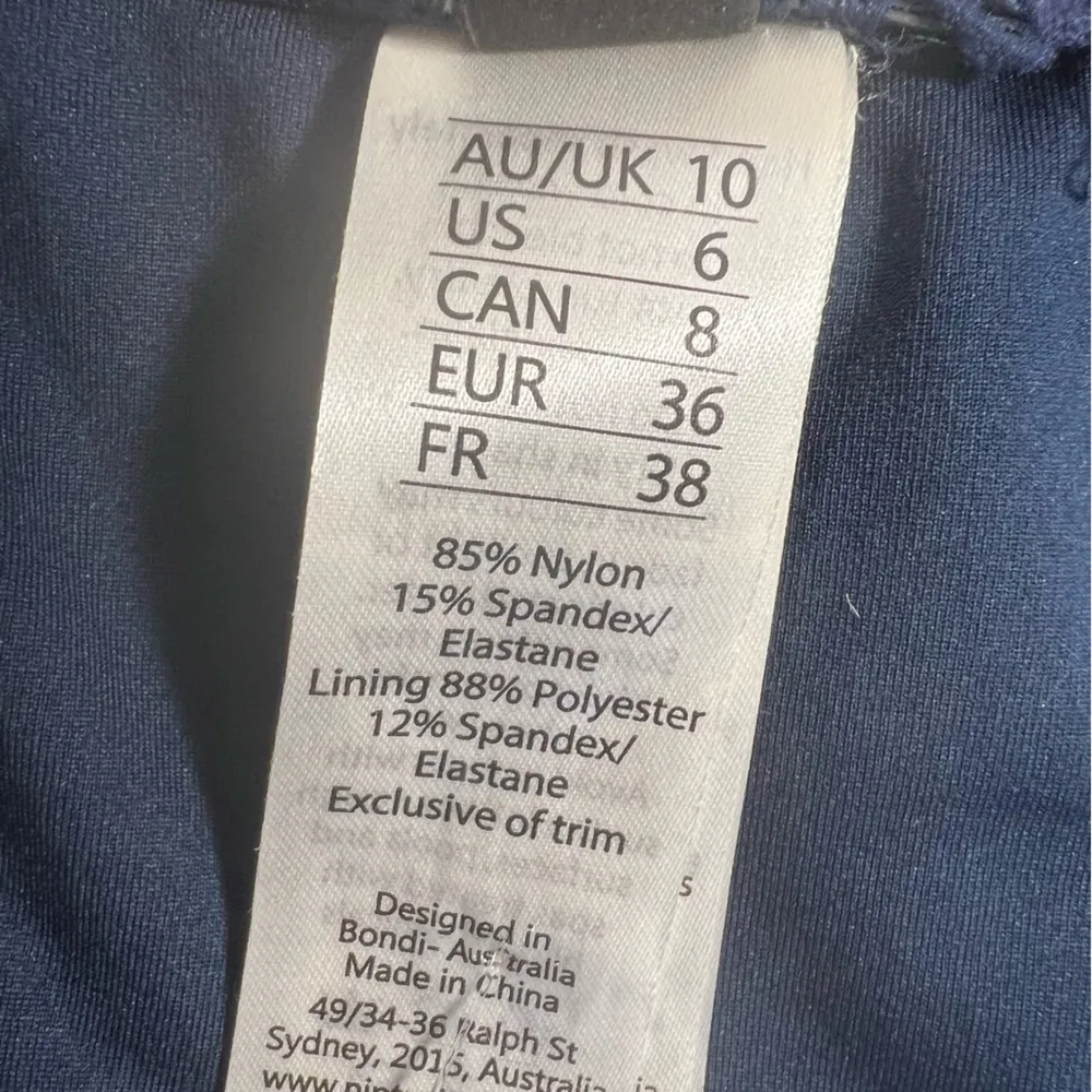 Nip Tuck Paintbox Fleurs Joanne Twist Front Tummy Control One Piece Swimsuit Size 6 - Image 7