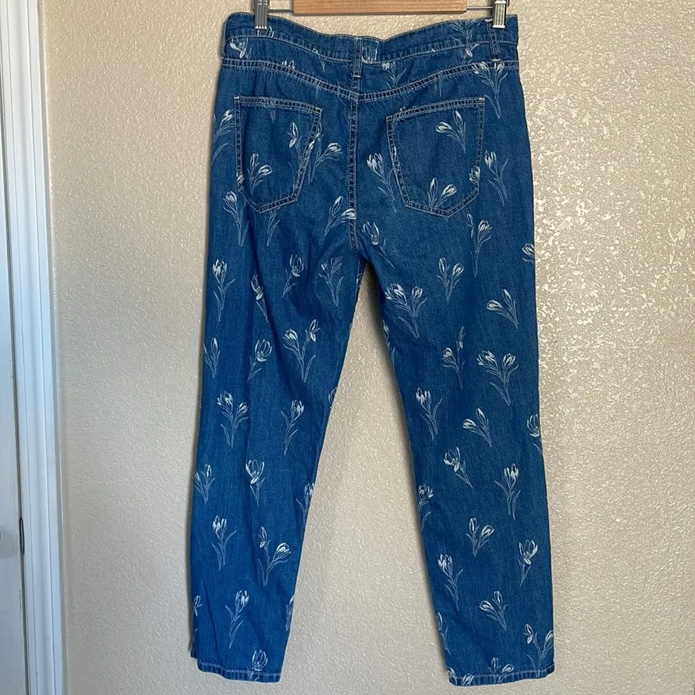 Current/Elliot The Fling Floral Print Jeans Size 28 GUC - Image 12