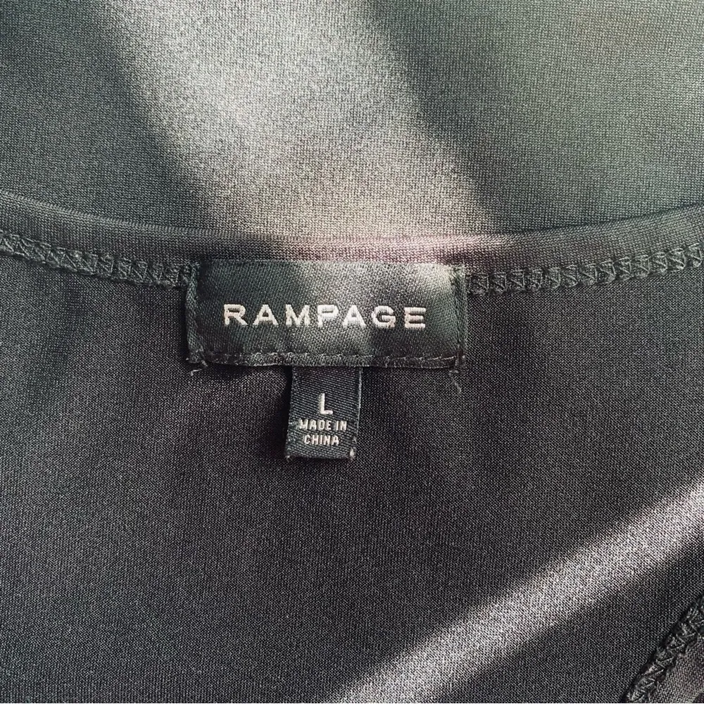 RAMPAGE DAMASK PRINT JERSEY DRESS Sz: L - Image 10