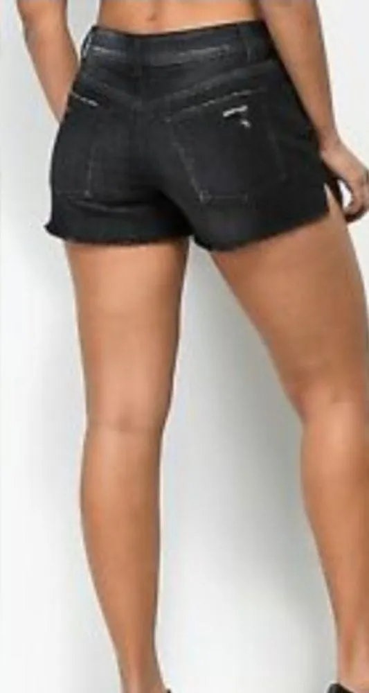 Empyre distressed denim shorts size 10 - Image 2