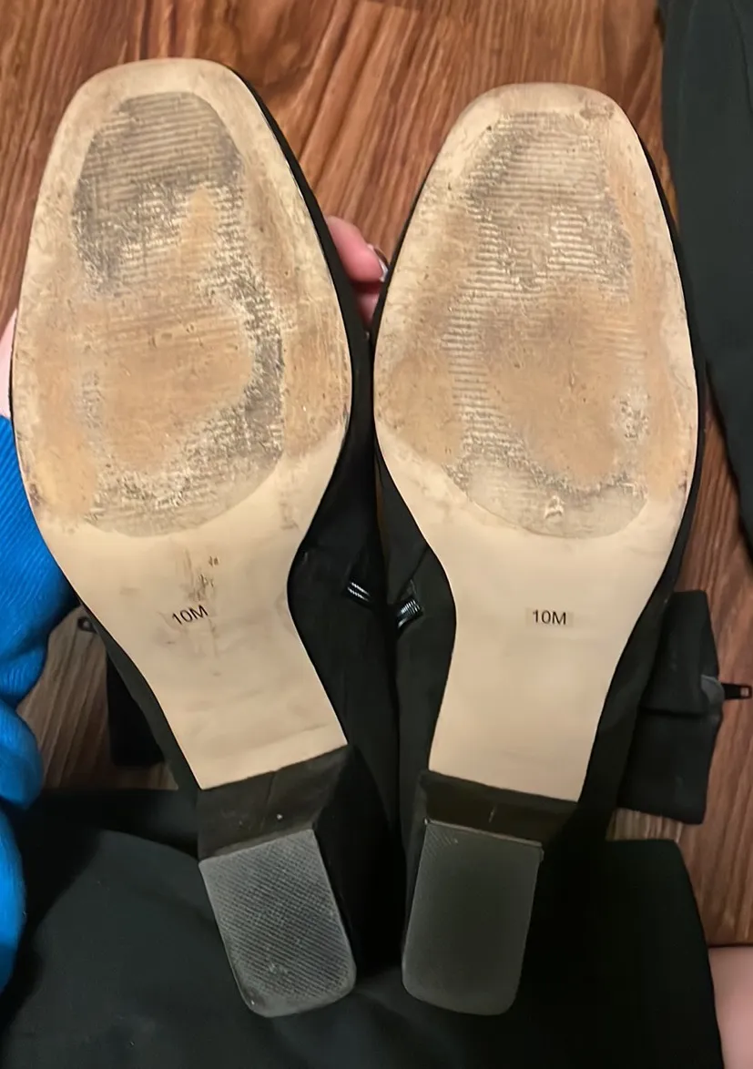 Steve Madden Suede Block Heel Booties - Image 3