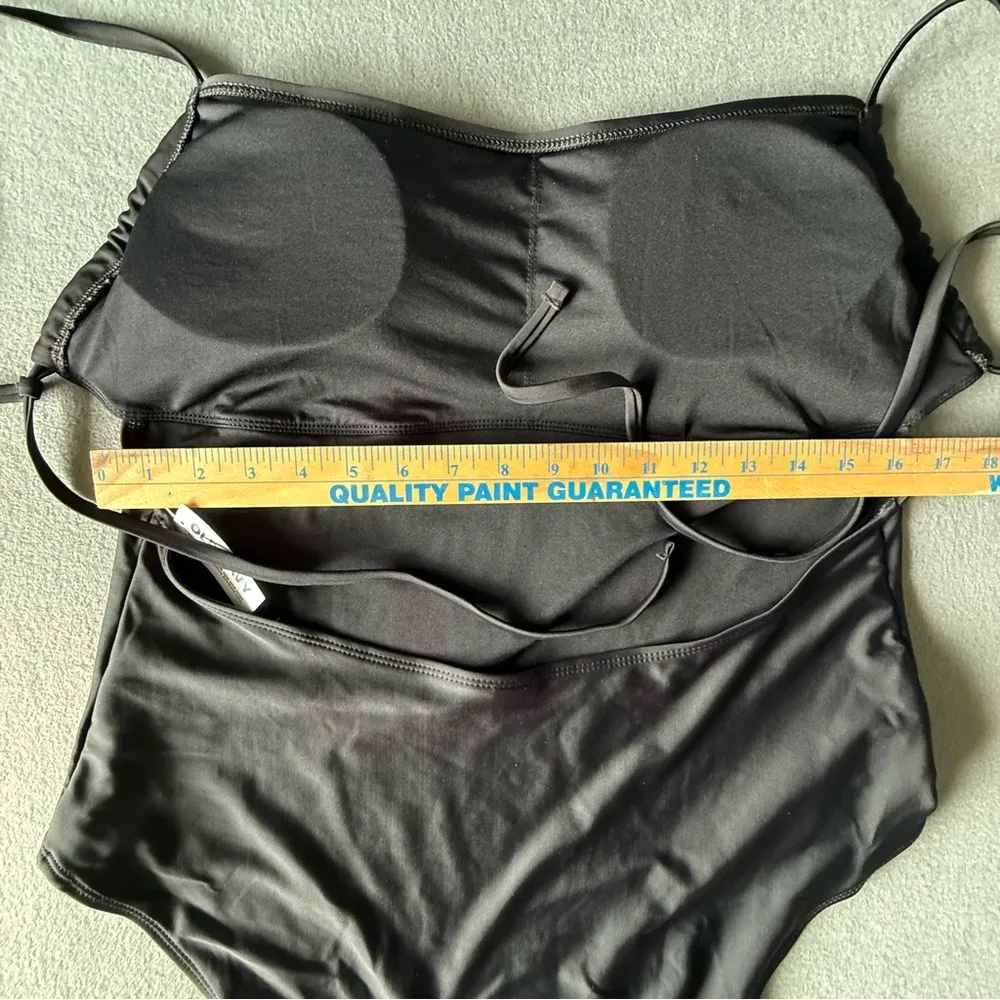 NWT Old Navy Black One-Piece Swimsuit size large‎ - Image 3