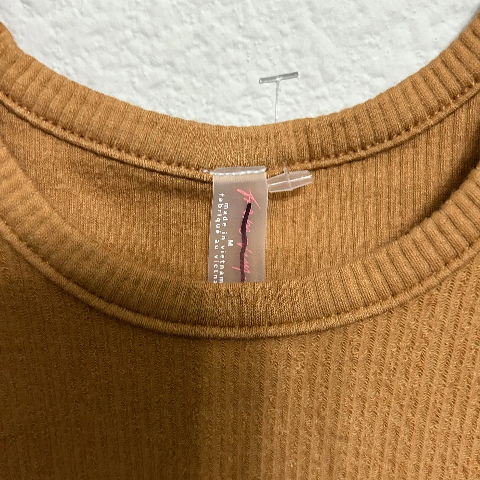 NEW Free People Headstart Sand Purple Corset Sleeveless Tank Top Md Athleisure - Image 3