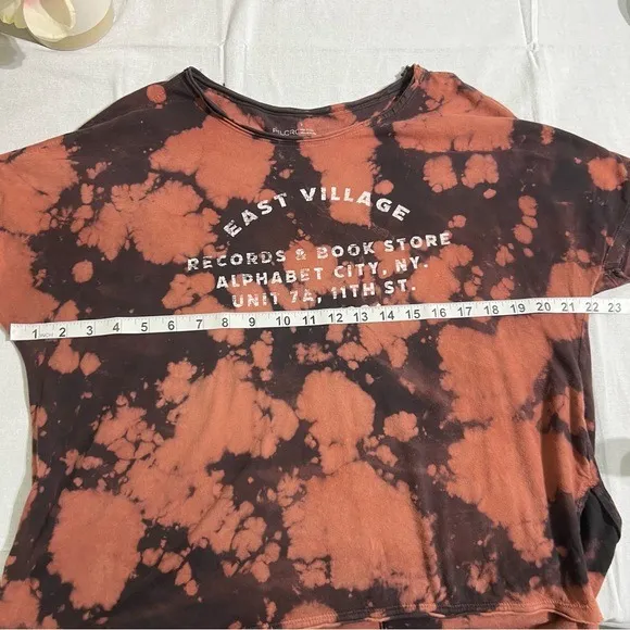 Pilcro East Village Tie-Dye Tee Size S Anthropologie Thrashed Streetwear - Image 6