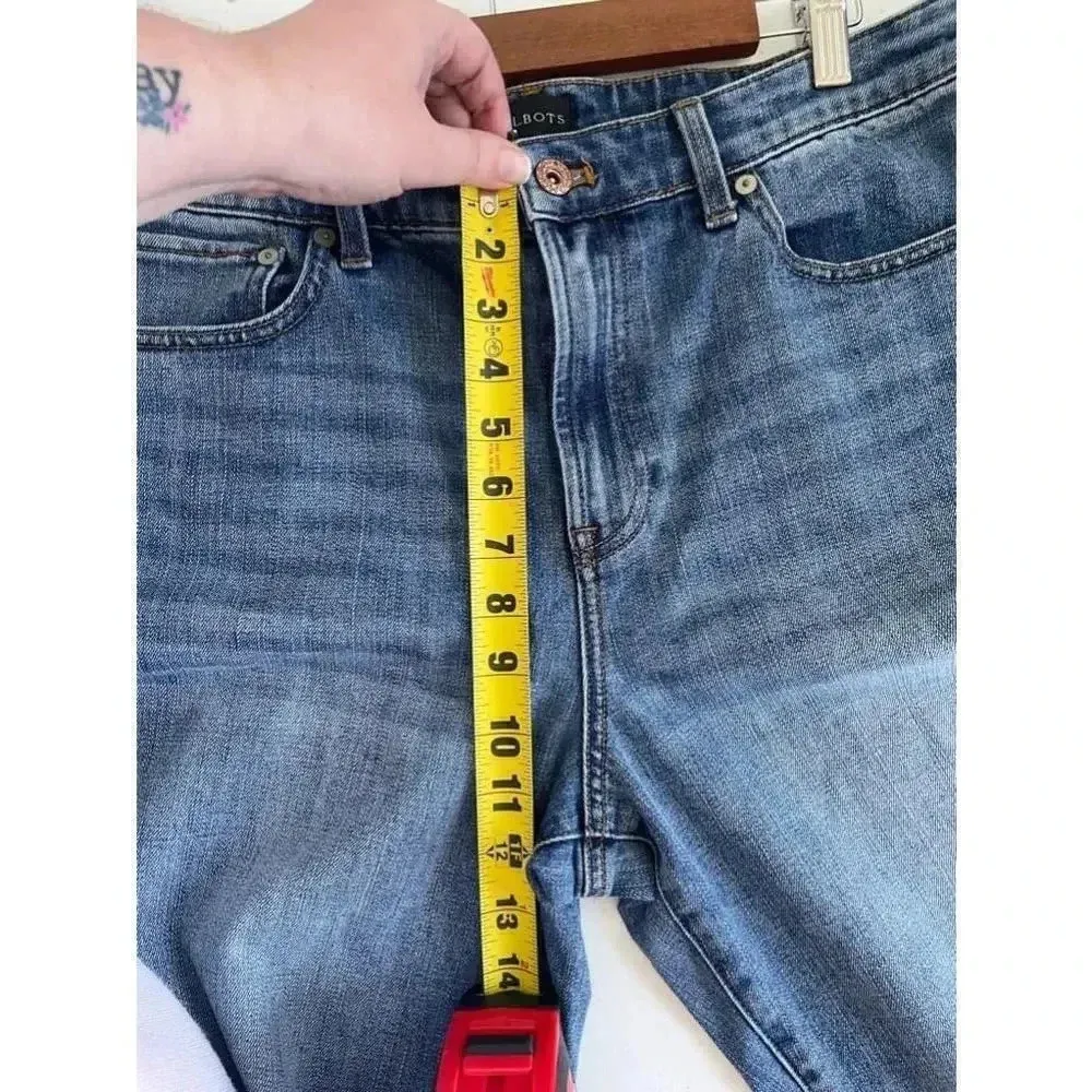 Women's Talbots‎ Modern Ankle Jeans - Size 12P - Blue Petite EUC! - Image 9