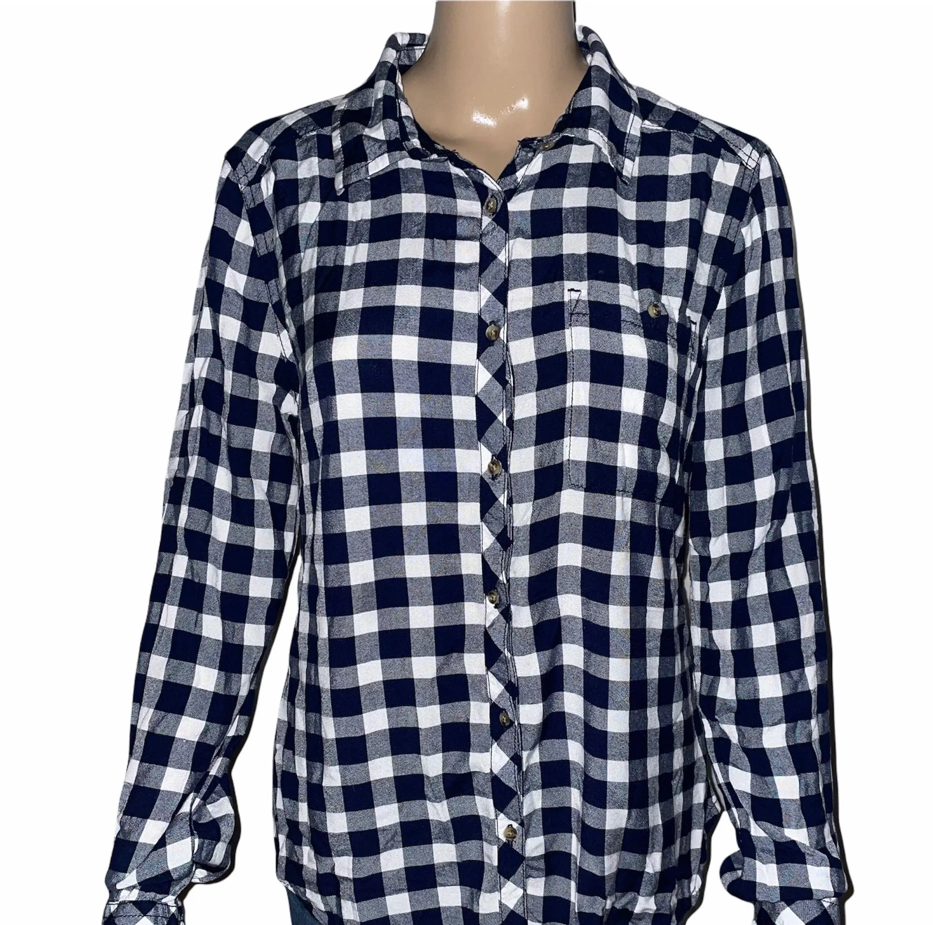 Roxy Capital Dream Checkered Buttoned Shirt - Image 3