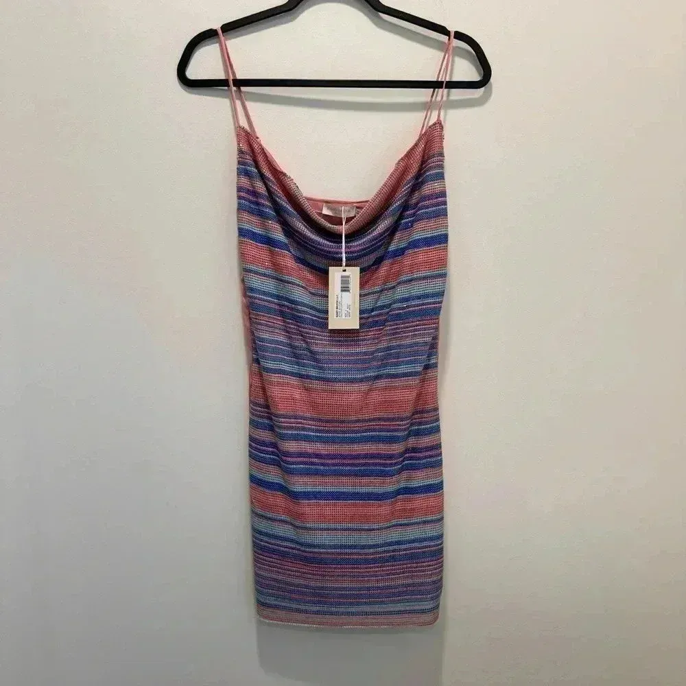 RAMY BROOK Striped Mini Dress size 2 - Image 2
