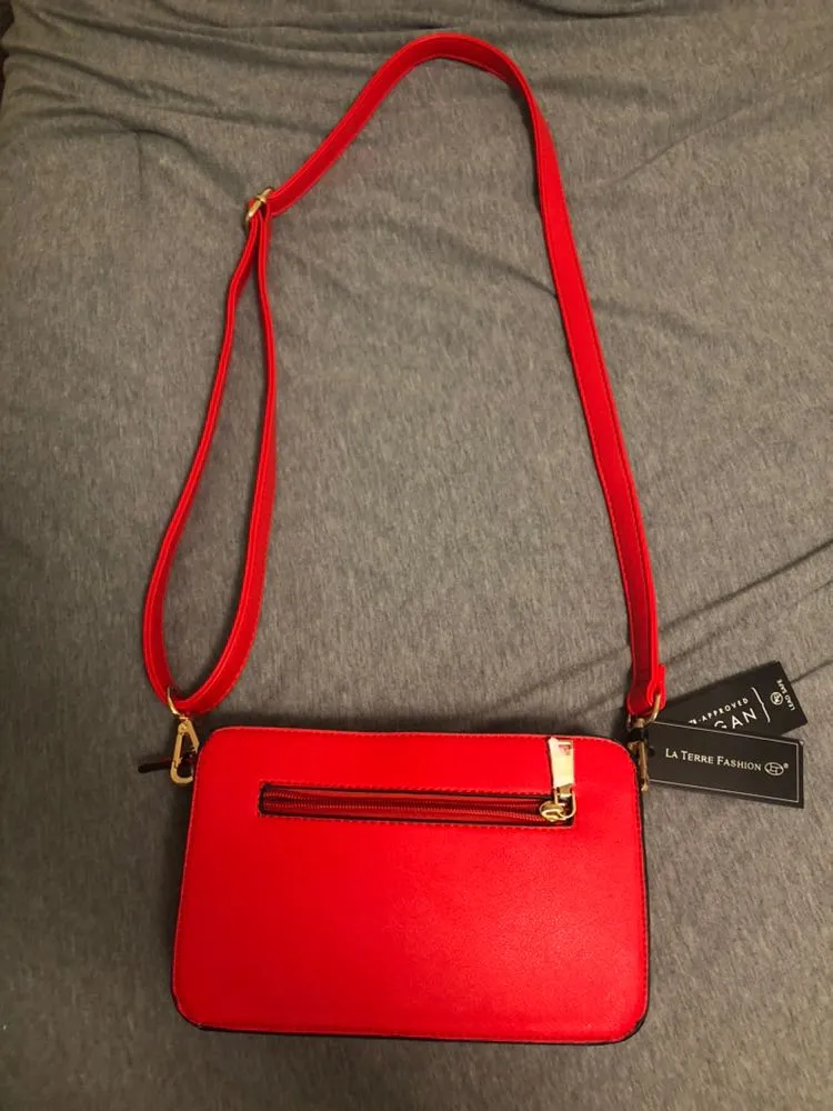 La Terre red purse - Image 3