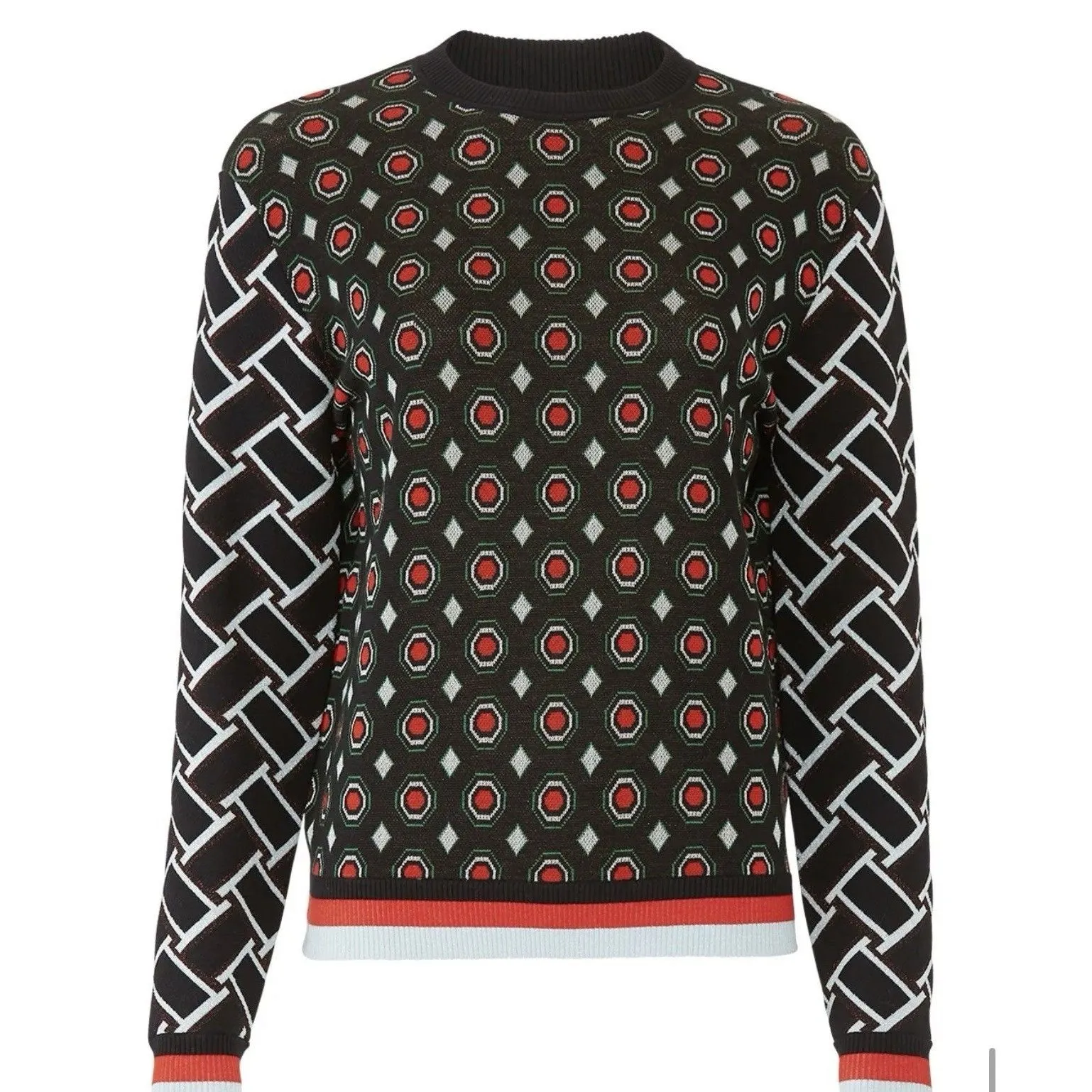 Diane Von Furstenberg Hari Knit Pullover Size M - Image 4