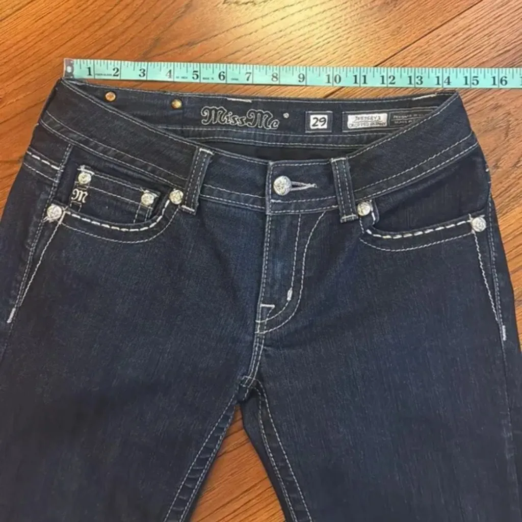 Miss Me Cropped Skinny jeans size 29 - Image 5