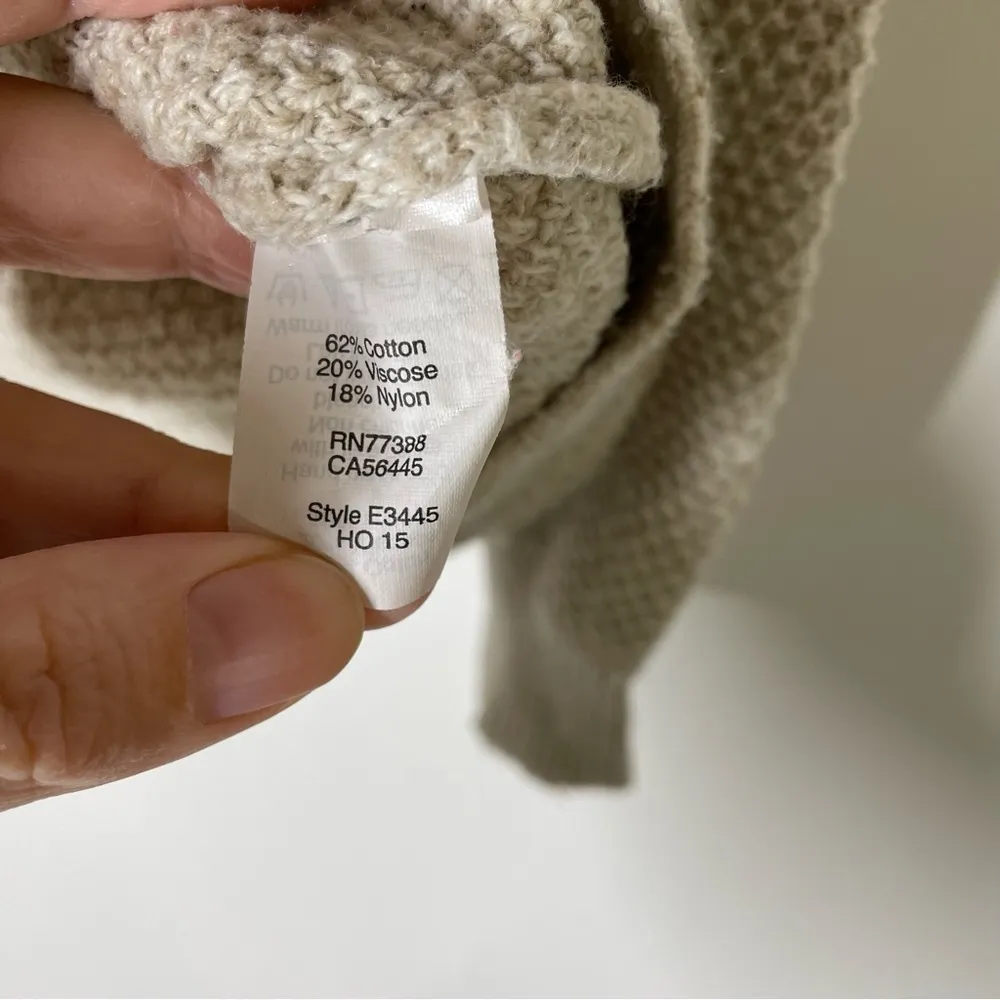 Madewell Feature Pullover Sweater Oatmeal Size XS - Image 5