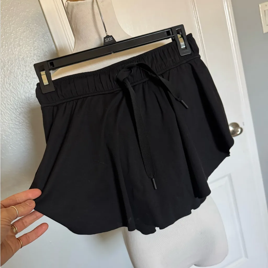 Free People movement skort with drawstring in small Black - Image 2