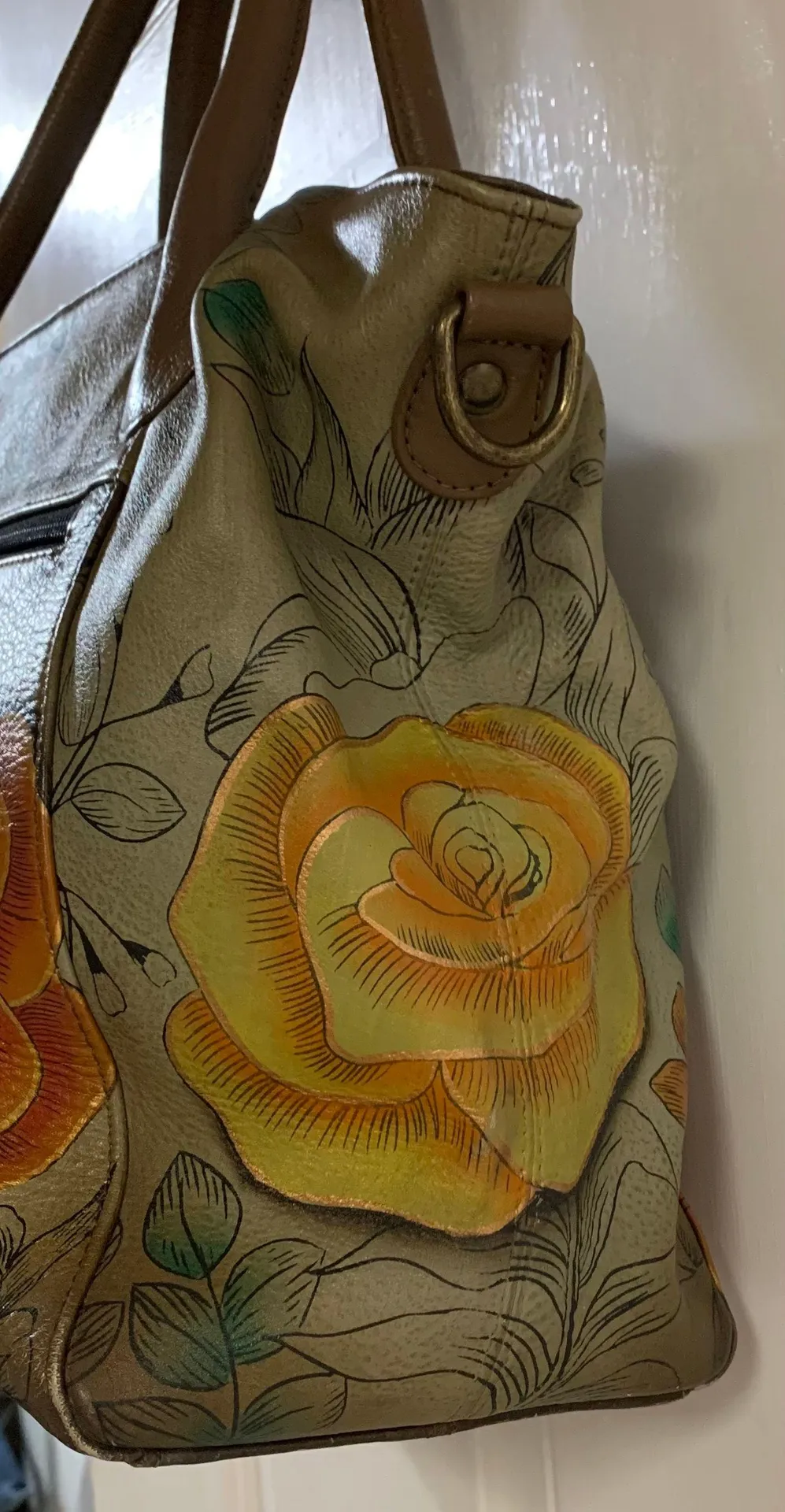 Anuschka Anna Gray Hand Bag - Image 3