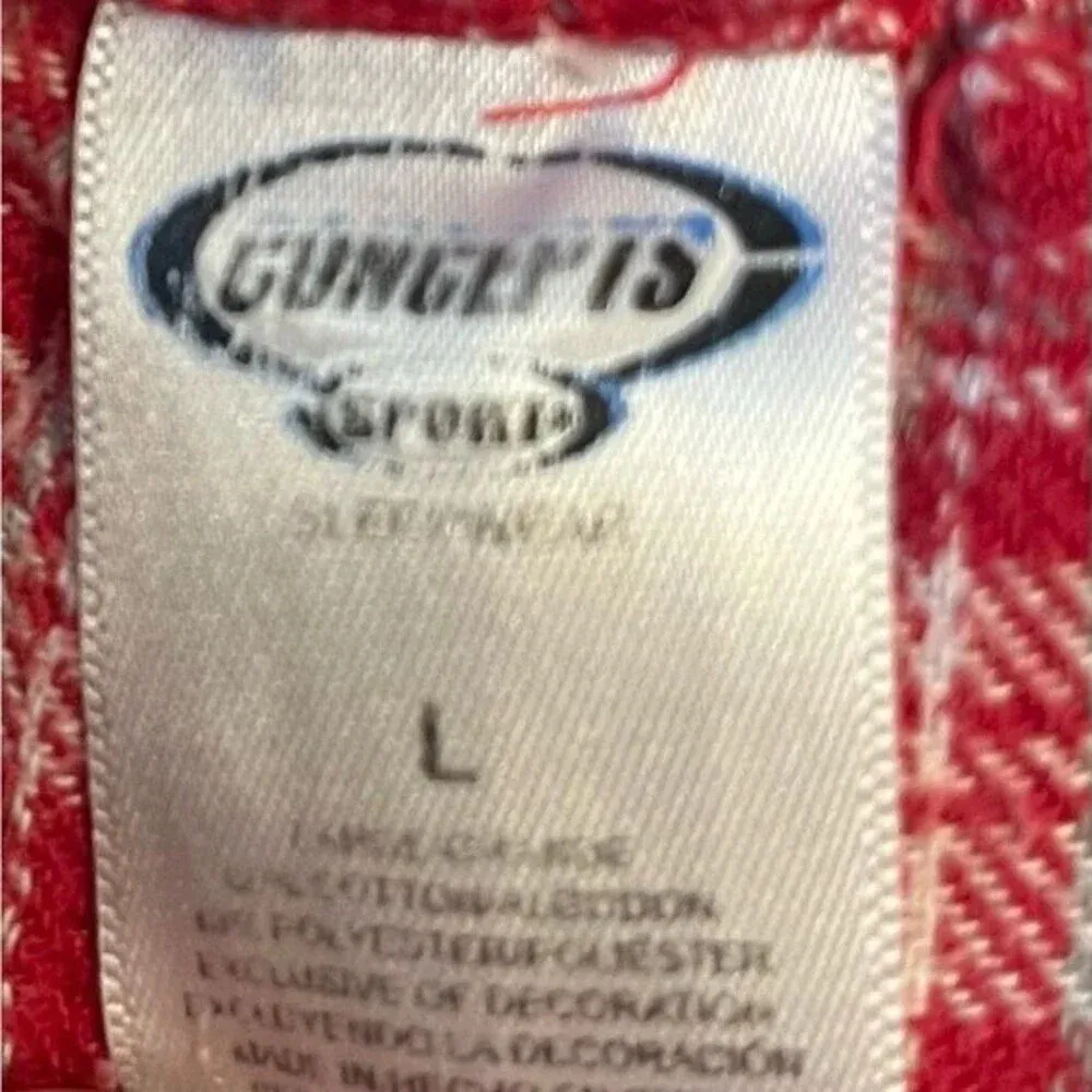 Concepts Sport Crimson/Gray
Indiana Hoosiers Badge Women’s Flannel Sleep pants. - Image 4