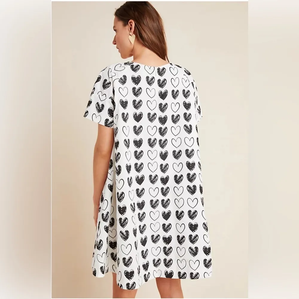 Anthropologie Porridge Sweetheart A-Line mini Dress - XS - Image 2