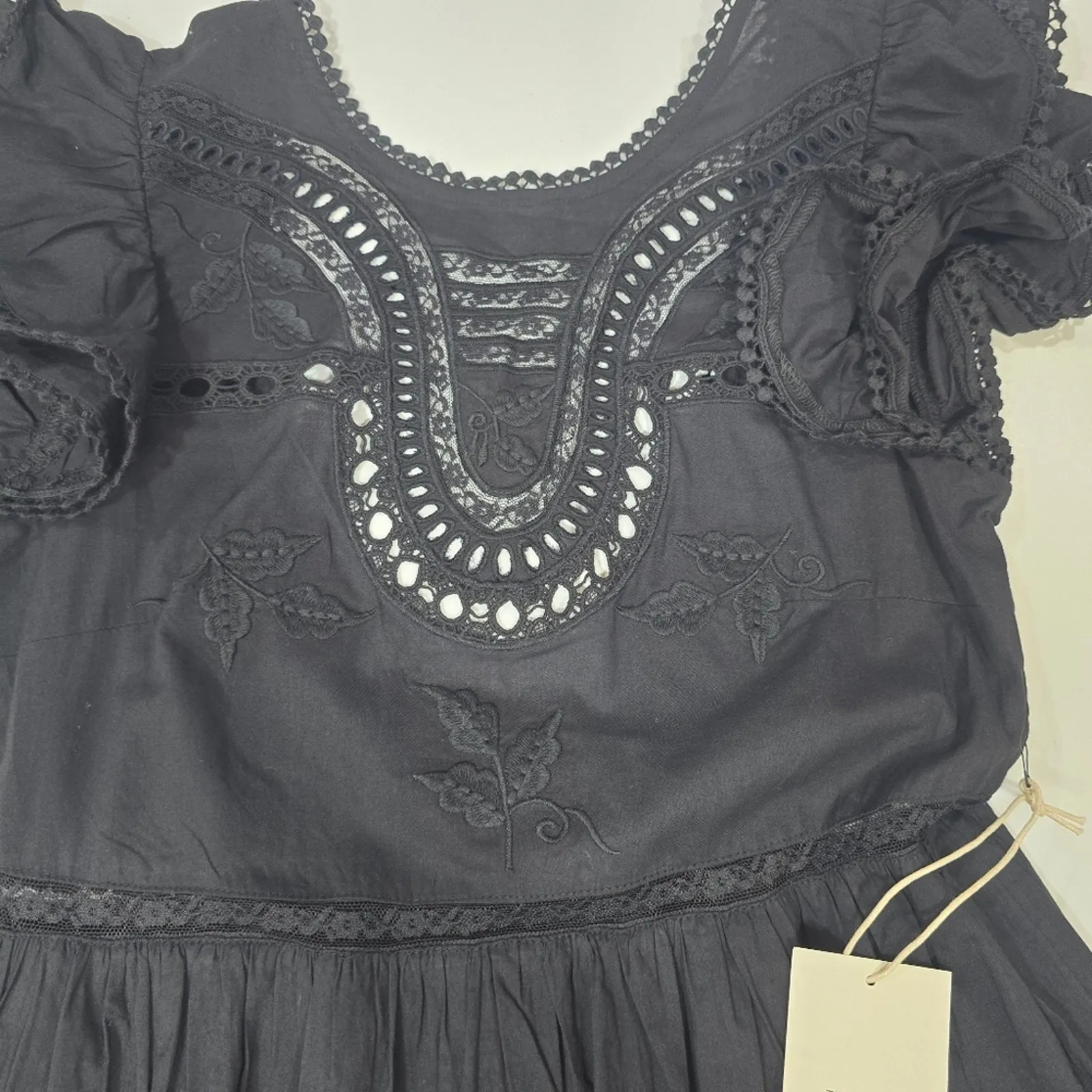 Tularosa Claudette Midi Dress in Black Small - Image 8