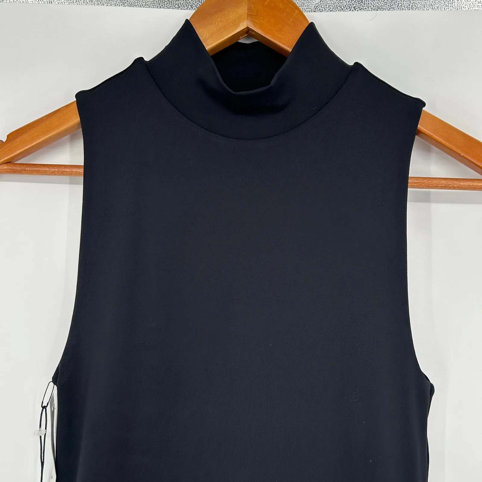 Aritzia BABATON Contour Mini Dress Womens Small Black LBD Holiday NYE Party NEW - Image 3