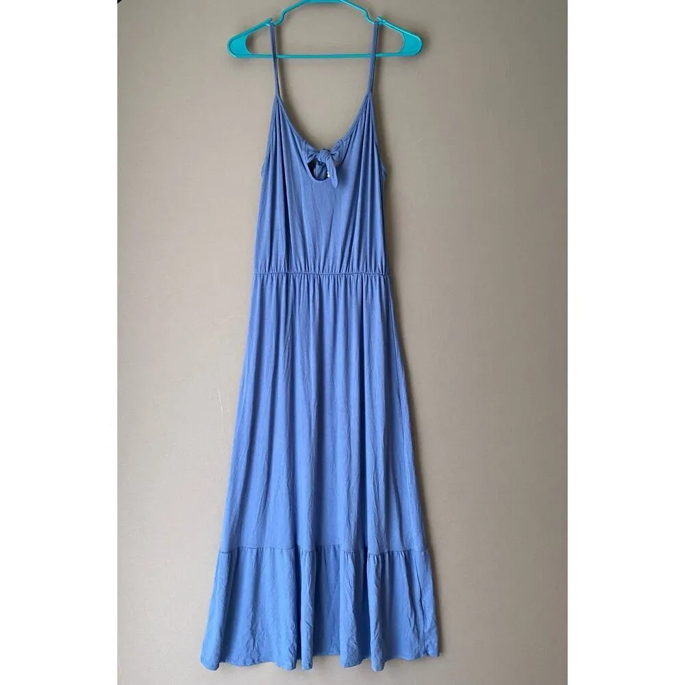 Loveappella sz M blue prairie cottage maxi dress NWT‎ - Image 3