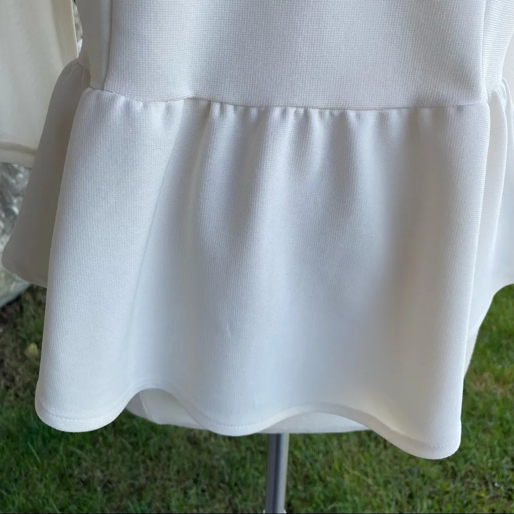 Forever 21 Peplum Top with Embellishments - Image 13