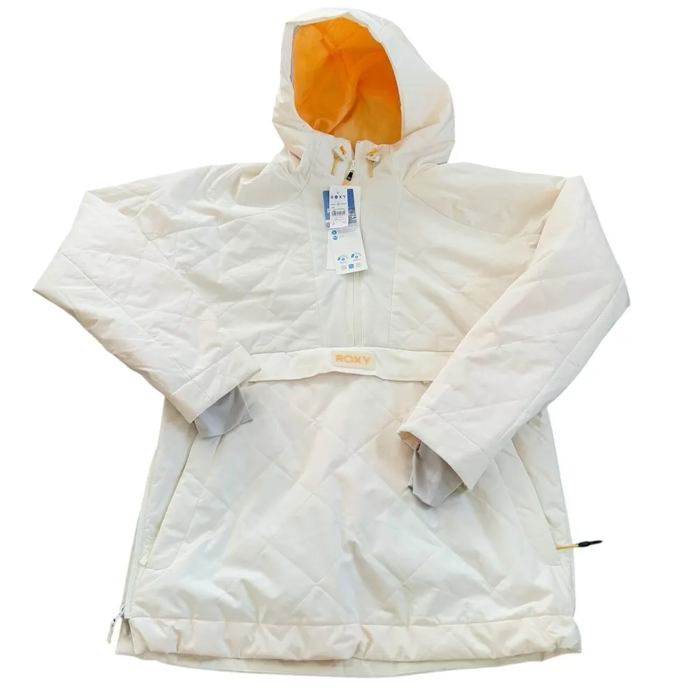 ROXY Women’s Radiant Lines Overhead 1/4 Zip Ski Jacket Size XL NEW - Image 4