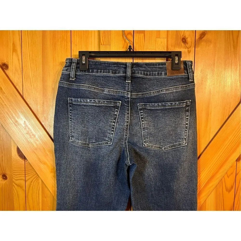 Maurices Jeans Women's Size 4R Blue Stretch Denim Distressed High Rise (4673) - Image 6