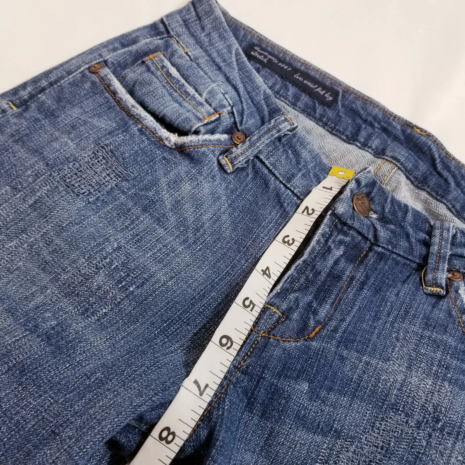 Citizen of Humanity Jeans Low Waist Full Leg Denim - Image 7