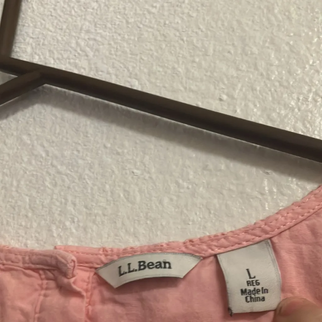 FINAL MARKDOWN Detailed Ll bean top large - Image 3