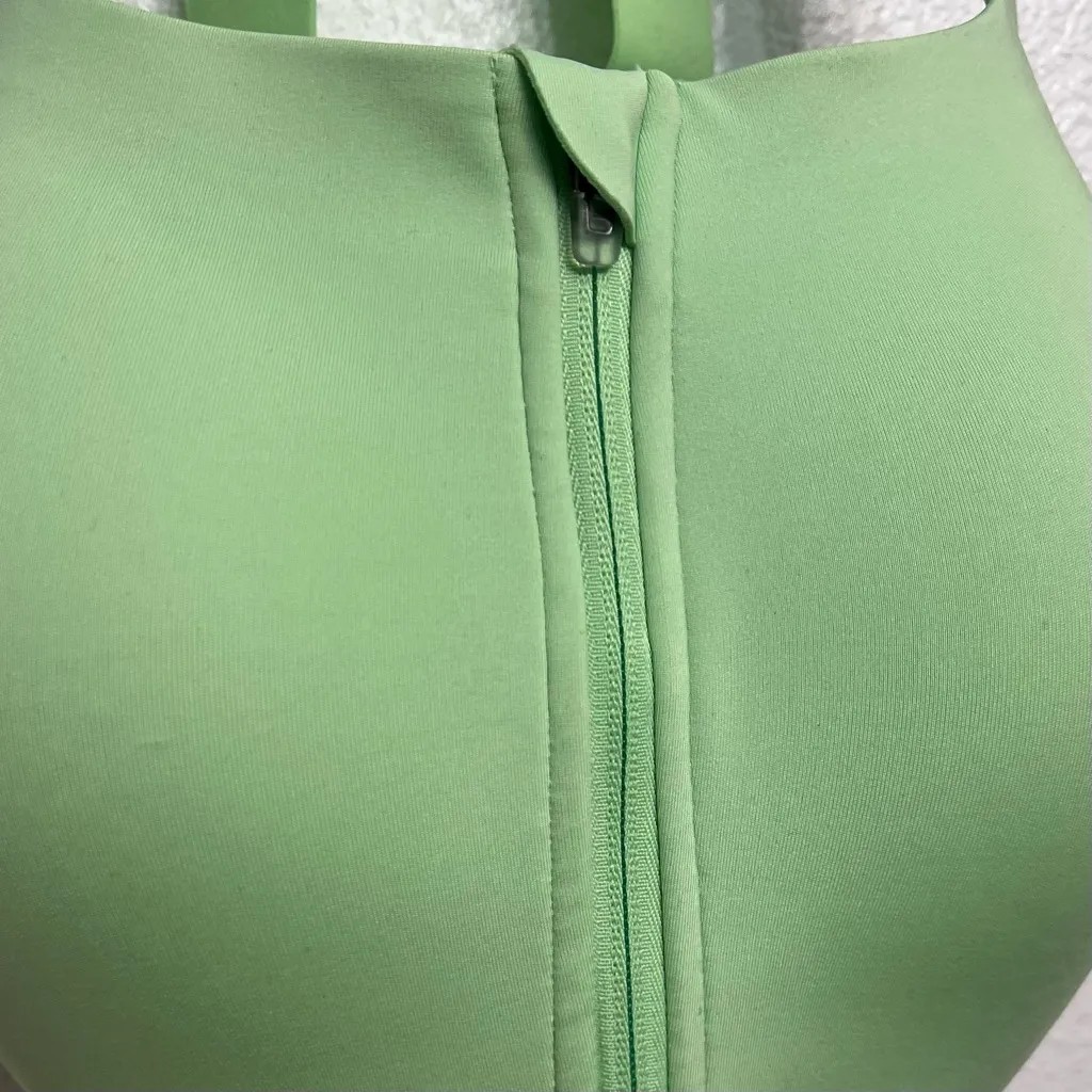 all in motion sculpt high support zip front sports bra 34DD - Image 9