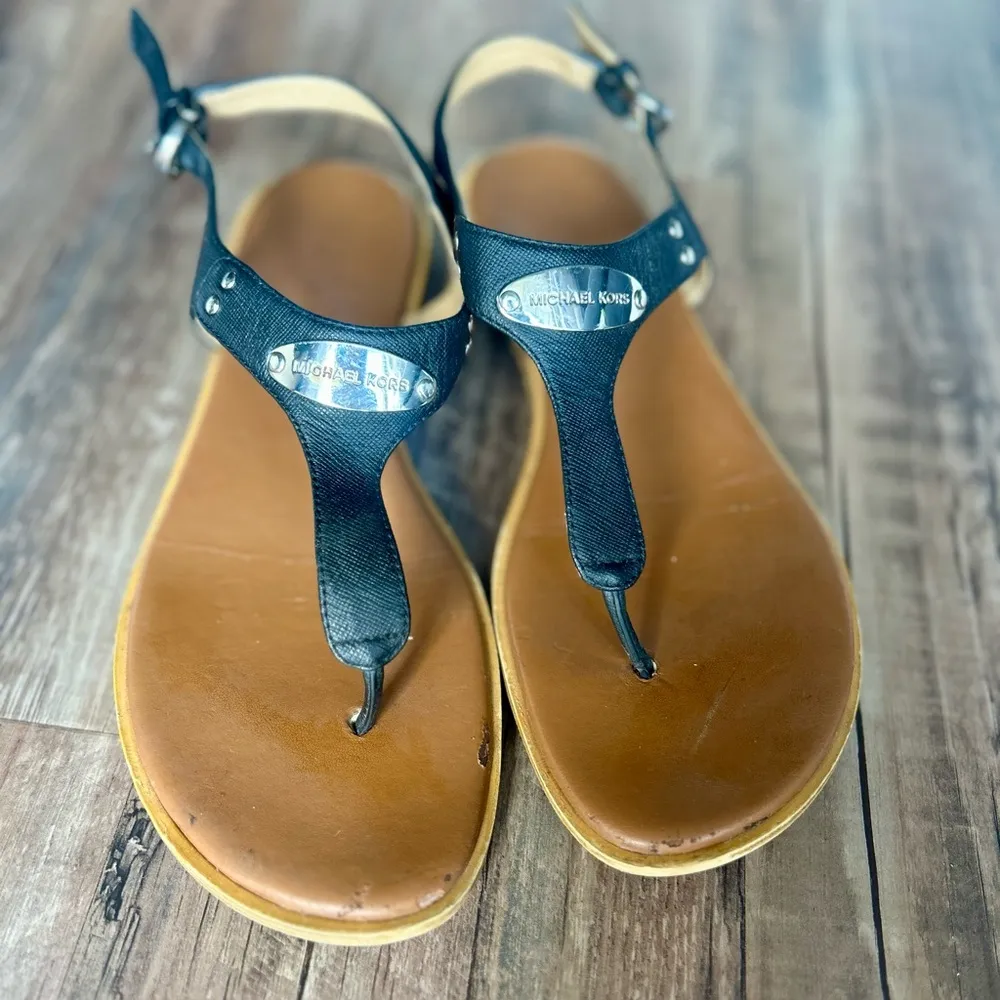 Michael Kors Leather Sandals - Women’s Size 8 - Image 3